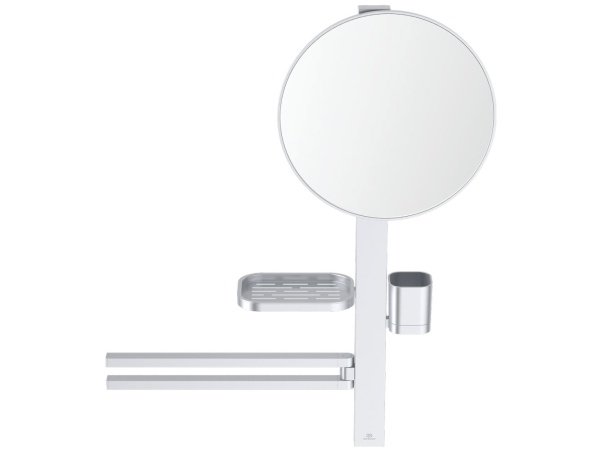 Alu+ spejl- og hyldesæt