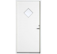 Swedoor hvid facadedør P-900 Swedoor hvid facadedør P-900