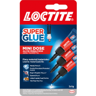 Loctite Mini Trio sekundlim Loctite Mini Trio sekundlim