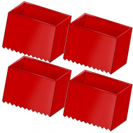 Jumbo fod stor 4stk/pk Jumbo fod stor 4stk/pk