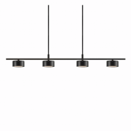 Nordlux CLYDE 4-pendel skinne Nordlux CLYDE 4-pendel skinne