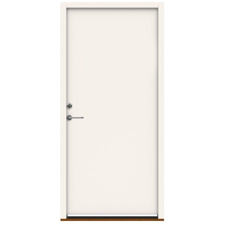 Swedoor facadedør P-1200 hvid