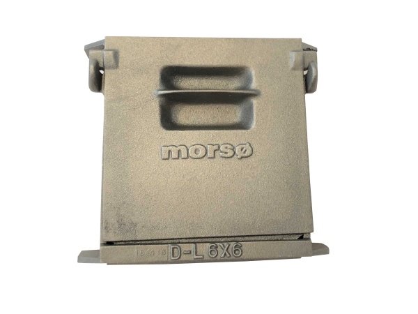 Morsø dobbelt rensedør rå