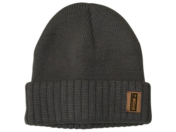 Ryom strikhue Ryom strikhue med rib og bukket kant