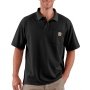 Carhartt Midweight polo 106685. billedet viser produktet på model.