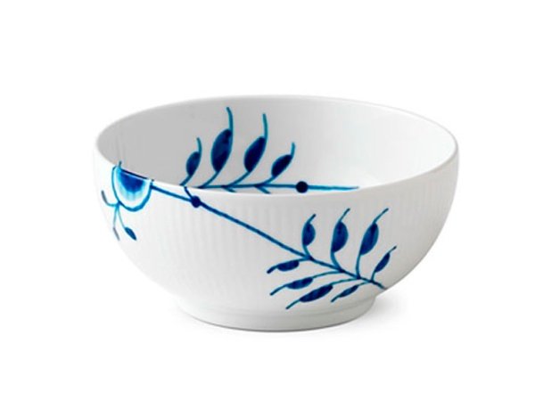 Royal Copenhagen Blå Mega Riflet skål 15 cm Royal Copenhagen Blå Mega Riflet skål 15 cm. Skål 455