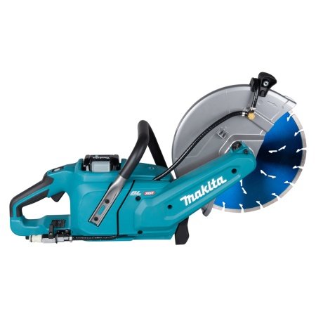 Makita kapsav 40V XGT Makita kapsav 40V XGTCE004GZ u/akku & lader. Billedet viser produktet fra en skrå vinkel.