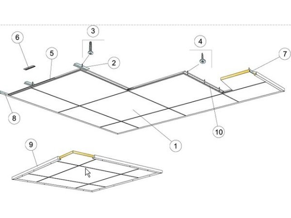Ecophon Focus F akustikloft Ecophon Focus F akustikloft