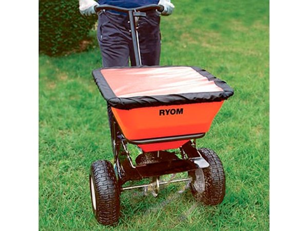 Ryom spreder og såmaskine, 45 ltr 10-4.dk Robust, effektiv og nem at håndtere