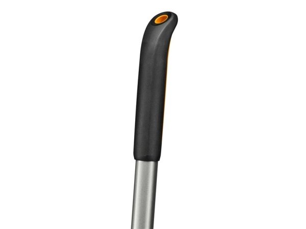Fiskars løvrive lige skaft Fiskars Ergonomic løvrive med lige skaft 52x6x174cm. Billedet viser produktet forfra.