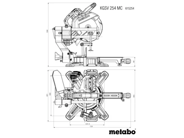 Metabo kap-/geringssav
