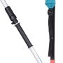 Makita stangsav DUA200Z 18V SOLO, 200 mm. Billedet viser produktets rem med hvid baggrund.