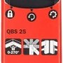 Hultafors quattro smigvinkel QBS 25 cm. Billedet viser produktet i emballagen