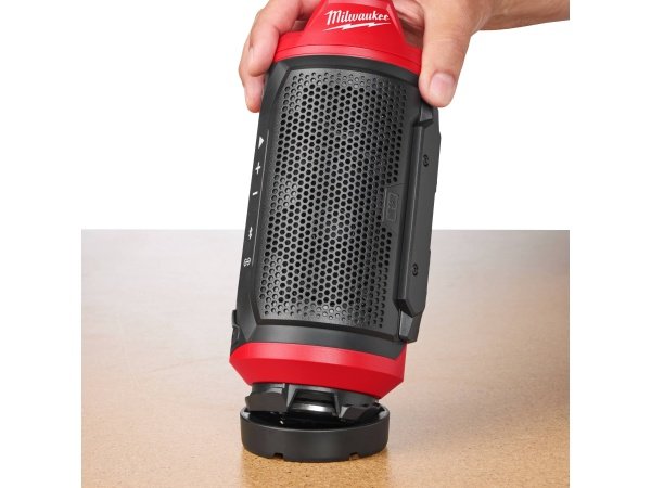 Milwaukee højttaler Milwaukee højttaler M12 SPEJSG2-0. Billedet viser produktet med hvid baggrund.