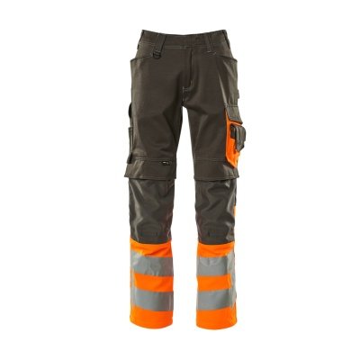 Mørk antracit/orange