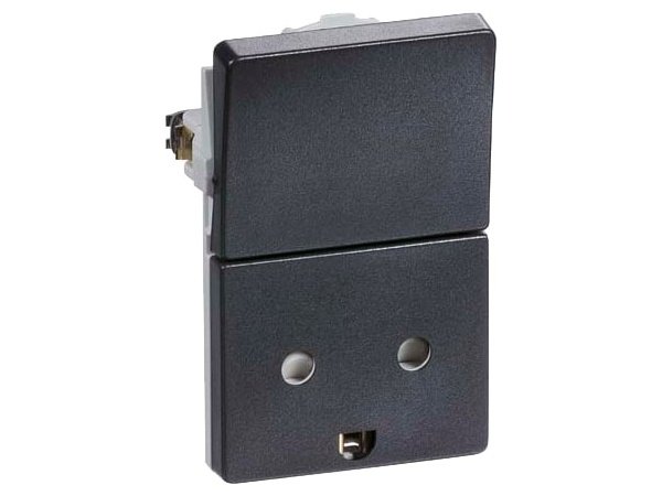 LK FUGA stikkontakt koksgrå