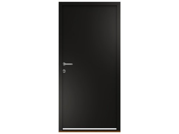 Swedoor facadedør P-1200 sort