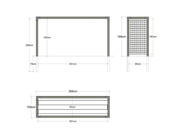 Plus Cubic tørrestativ - Træ/S