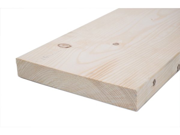 45x295mm høvlet spærtræ C24