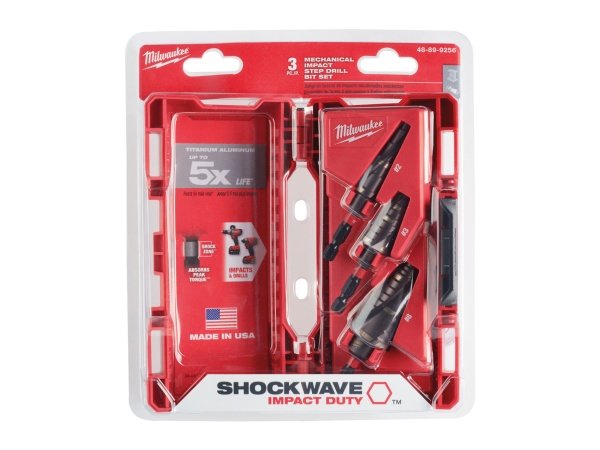 Milwaukee trinborsæt