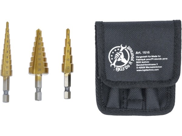 BGS trinboresæt HSS