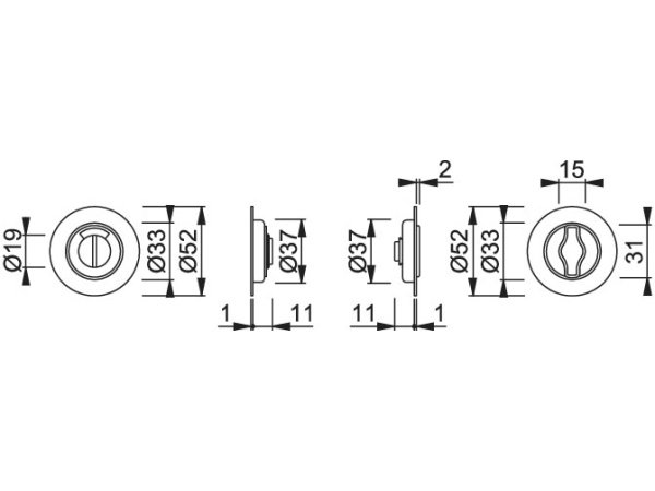 Hoppe skydeskål (model 499)