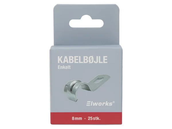 Elworks kabelbøjle Elworks kabelbøjle, produkt set forfra