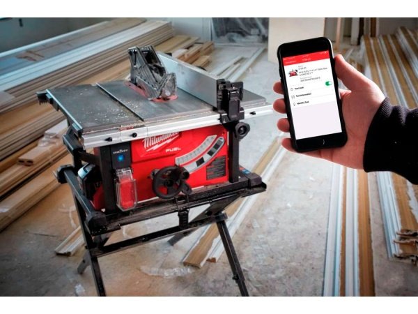 Milwaukee bordsav FTS210-0, produkt set forfra