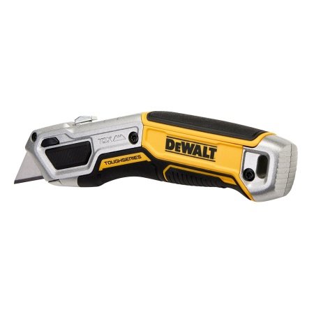 Dewalt kniv med trapezblad Dewalt kniv med trapezblad DWHT10999-0. Billedet viser produktet fra en skrå vinkel.