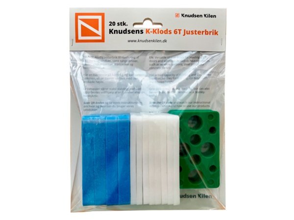 Knudsen K-Klodser 6T justerbrikker Knudsen K-Klodser 6T justerbrikker
