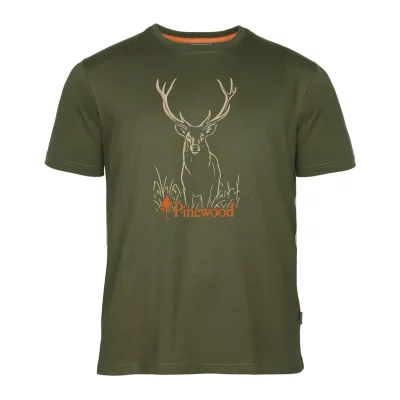 Pinewood Red Deer T-shirt. Produkt vises