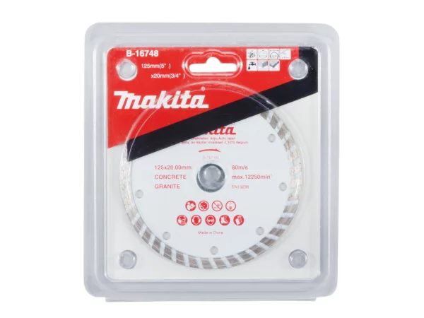 Makita diamantklinge (våd). Produkt vises