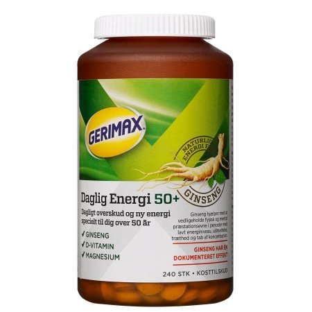 Gerimax Daglig Energi 50+