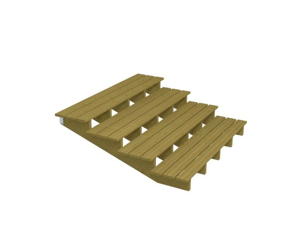Plus terrassetrappe 4 trin