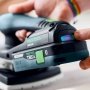 Festool batteri. Nærbillede af produkt vises miljø