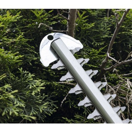 Scheppach hækkeklipper C-HT570-X, 57cm svær, Solo. Billedet viser produktet med hvid baggrund.