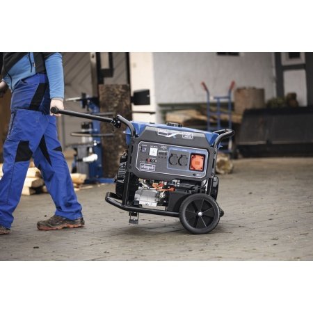 Scheppach generator SG7100X 5400W. Billedet viser produktet med hvid baggrund.
