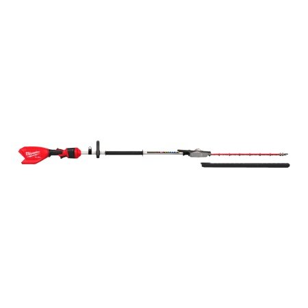 Milwaukee stanghækkeklipper 216 cm Milwaukee stanghækkeklipper M18 FHETE22-0, 216 cm. Billedet viser produktet fra siden.
