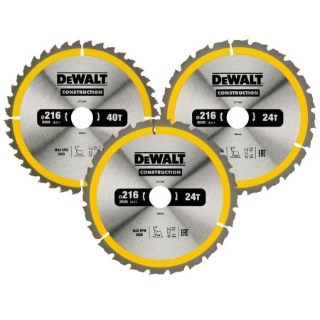 Dewalt rundsavsklingesæt