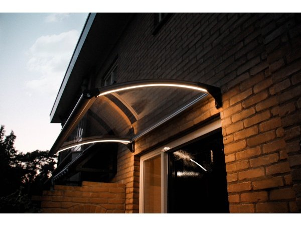 Jabo entreudhæng røgfarve glas