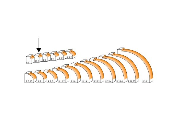 CMT afrundingsfræser