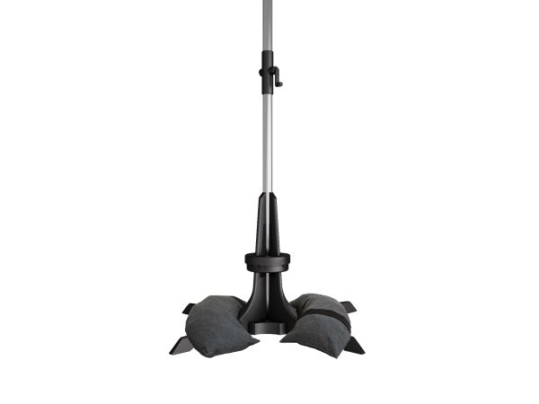 Baser parasolfod mørkegrå