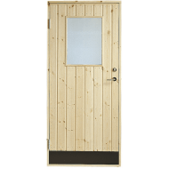 Plus udhusdør panel inkl. karm Plus udhusdør panel inkl. karm