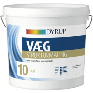 Dyrup væg 10 strukturmaling Dyrup væg 10 strukturmaling