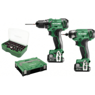 Hikoki akku kombipakke 12V+ *U Hikoki akku kombipakke 12V+ *U
