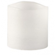 LED bloklys m/timer hvid LED bloklys m/timer hvid