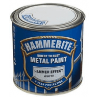 Hammerite hammer hvid 250ml Hammerite hammer hvid 250ml