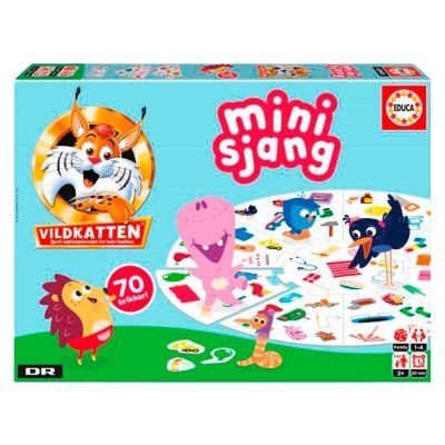 Vildkatten Minisjang, produkt set forfra