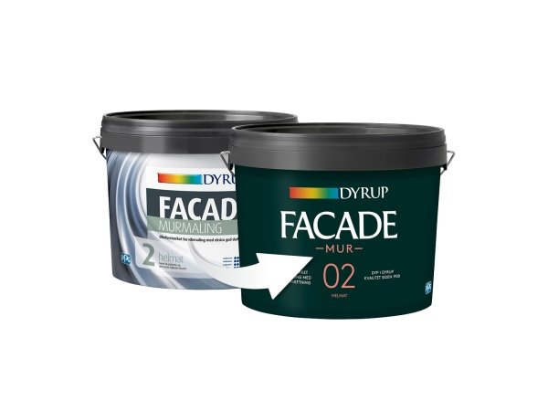 Dyrup facade murmaling