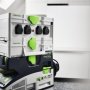 Festool powerhub. Produkt vises fra siden
